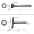 Motorcycle Engine Valve Screw Adjusting Spanner Tool + Feeler Gauge...