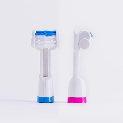 Triple Bristle Replacement Brush Head Refills | Innovative 3 Head Design | Compatible with Triple Bristle Brand Sonic Toothbrush | Color Changing ...