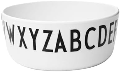 Design Letters 20201002BOWL Kids Alphabet Melamine Bowl for Salads, Pasta & Snacks...