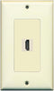 RiteAV 1 HDMI Port Female-Female Wall Plate Decorative Ivory...