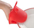 Mini Oven Mitts Gloves-BPA Free Silicone,Heat Resistant, Cooking Pinch Mitts Potholder for Kitchen Cooking & Baking (Red)...