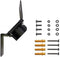 EVSE EV PHEV Charger Plug Angle Nozzle Dock Holster Holder for SAE J1772 Electric Vehicle with Cable Organizer Hook Screws......