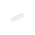 MECCANIXITY Magnetic Stirrer Mixer Stir Bar Rod 12mm(0.47") x3mm Cylinder Shape PTFE Coating Magnet White for Laboratory 1Pcs...