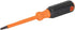 Klein Tools 6844INS Insulated Screwdriver, 1000V #2 Square Tip Screwdriver with 4-Inch Shank, Tip-Ident, Cushion-Grip Handle...