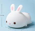 Cute Kids Night Light Night Lamp Night Lights for Kids Bedroom Toddler Baby Portable Silicone Battery Led Nightlight Nursery (Cute Bunny)...