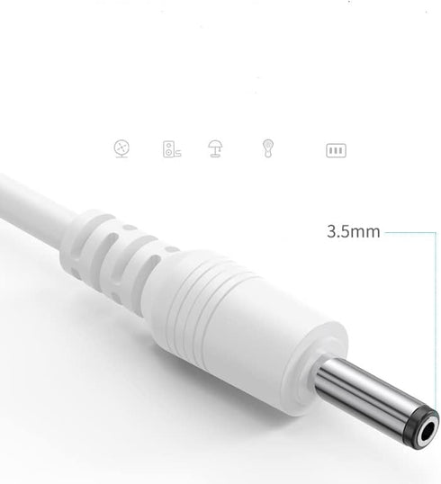 USB Charger Cable for Fairywill/Bitvae D2/R1/R2/S2/Electric Toothbrush, USB Charger Cable for 7AM2M AM105/AM110 Sonic Electric Toothbrush, 3.5mm P...