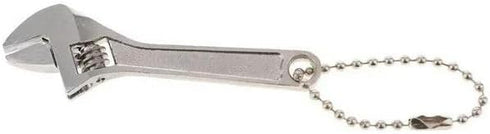 Silver Open End Wrench, Steel 2.5inch Monkey Wrench, Adjustable Spanner/Wrench for Repairing, Professional Mini Small Hand Tools Hand Spanner Tool...