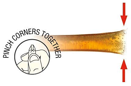 Wildflower Honey Sticks for Tea, Travel & Snacks - Premium Grade Pure Honey Packets are Farm Fresh from US Beekeepers - Each Honey Straw is full o...