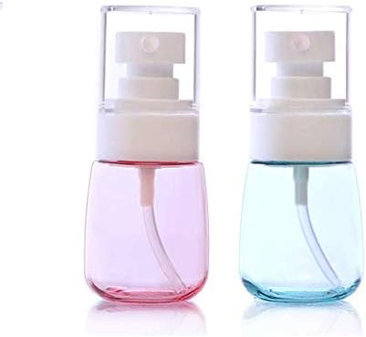 2 Pcs 30ml/1oz Mini Fine Mist Spray Bottles, Empty Clear Travel Containers Water Mist Sprayer for Cosmetic Skincare Lotion Perfumes...