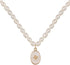 Natural Freshwater Pearl Choker Necklace for Women, 14K Gold Plated Pearl Necklaces Fashion Handmade Jewelry Gift...