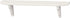 2Pcs White Dollhouse Wall Shelf, 1:12 Scale Miniature Dollhouse Accessories, White Doll House Storage Wall Shelf for Kitchen Scene White Dolls and...