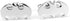 Super Hero Collection Silver Bat Cufflink Men’s Classic Formal Occasions Cufflinks...