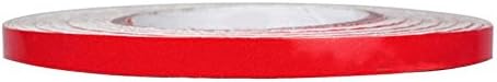 0.4" X148' Car Reflective Body Rim Funny DIY Stickers Warning Safety Auto Motorcycle Bike Decal Body Cover Decoration Strip(Red)...