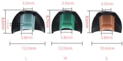 Zotech Replacement Eartips Silicone Earbuds Buds Set for Sony in-Ear Headset WF-1000XM4 WF-1000XM3 MDR-XB50AP XBA-H1 WF-XB700 WF-SP800N S/M/L, 3 P...