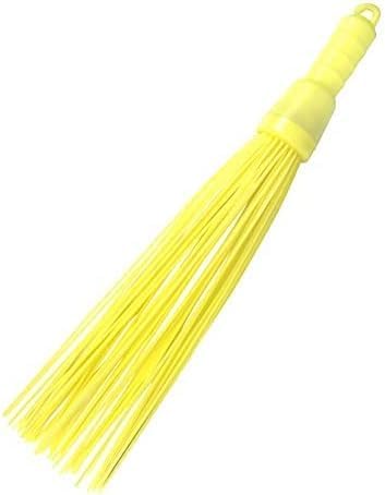 Plastic Broom Medium Floor Broom Bathroom Cleaning & Home Floor Cleaning Kharata Jadu for Scrubbing in Bathroom| Hard Bristle Broom (1, Plastic Br...