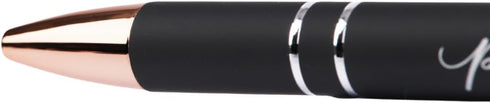 Pray Wait Trust | Black Ink Retractable Ballpoint Pen | Touch-Screen Stylus Tip | Religious Gift for Men and Women With Gift Box | Dark Grey...