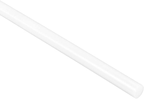 5PCS Diameter 6mm Length 250mm White ABS Styrene Plastic Round Bar Rods for DIY Toys Doll House, DIY Sand Table Model, DIY Scene Making, Building ...
