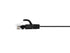 Monoprice Cat5e 25ft Black Flat Patch Cable UTP 30AWG 350MHz Pure Bare Copper Snagless RJ45 Flexboot Series Ethernet Cable...