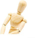 8 Inch Artists Wooden Manikin Flexible Body Joints Human Figure Puppet Model Wood Male Mannequin Doll Ornament Stand for Home Office Desk Decorati...