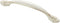 Modern Style Zinc Alloy Handle, Solid Ivory White Gold Edge Handle Wardrobe Bedside Cabinet Tv Cabinet Dressing Table Drawer Handle Hardware Furni...
