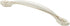 Modern Style Zinc Alloy Handle, Solid Ivory White Gold Edge Handle Wardrobe Bedside Cabinet Tv Cabinet Dressing Table Drawer Handle Hardware Furni...