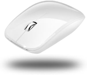 Adesso iMouseS1 Bluetooth Optical Mouse for Windows 8/7/ Vista/XP/MacOS X 10.4 (iMouseM300W), White...