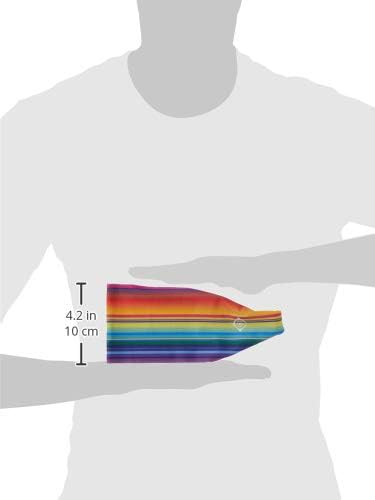 Bondi Band Colorful Stripes Moisture Wicking 4" Headband...