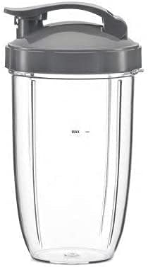 Nutribullet Flip Top To Go Lid with 32oz Tall Cup, Compatible with Nutribullet 600W 900W Blenders...