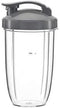 Nutribullet Flip Top To Go Lid with 32oz Tall Cup, Compatible with Nutribullet 600W 900W Blenders...