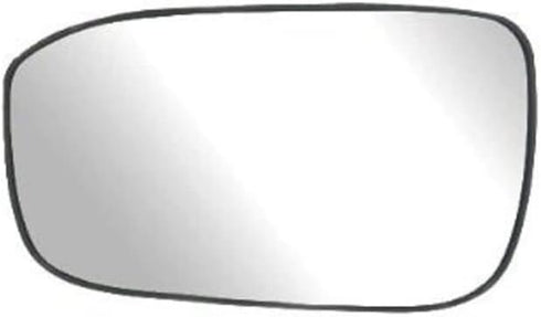 Driver Side Non-heated Mirror Glass w/backing plate, Honda Accord Sedan, 4 1/2" x 7 3/8" x 7 1/2" (Japan & US Built)...