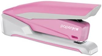 Pink Ribbon Desktop Stapler, 20-Sheet Capacity, Black/Pink by ACCENTRA, INC. (Catalog Category: Paper, Pens & Desk Supplies / Staplers / Desktop)...