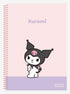 Cute Unruled Blank Spiral Notebook, About 60 Sheets, 7.3 x 10.3 Inches, Colors May Vary(Pink or Purple)...