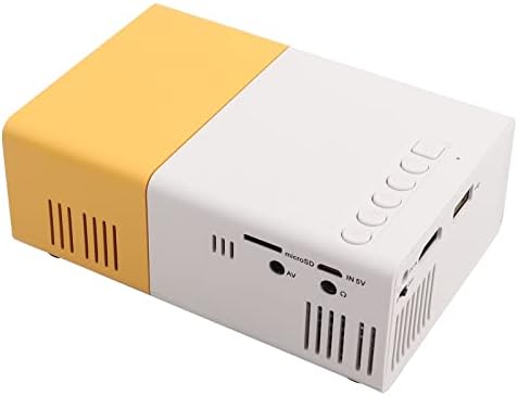 Mini Projector,1080P HD Portable Mini Private Home Theater Projector,Outdoor&Indoor LED Movie Projector,Suitable for Party Traveling Camping...