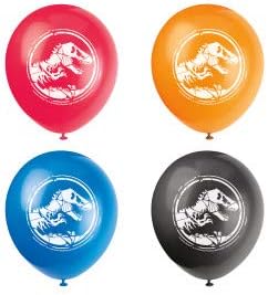Jurassic World Fallen Kingdom Birthday Party Balloon Bouquet, 10 pieces...