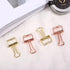 OWNDAY Binder Clips Eight Gold and Rose Gold Mason Jar...