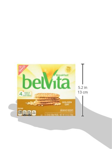 belVita Breakfast Biscuits, Golden Oat Breakfast Biscuits, 8.8 oz...