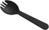 100 Pack 2 in 1 Disposable Sporks Ice Cream Scoop MINI Plastic Forks Spoons Cake Dessert Spoon Salad Serving Scoops for Home Use Picnics Birthday ...