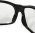 Crossfire CK7 Premium Safety Eyewear, Shiny Black Frame with Clear Lens...