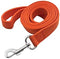 Strong Nylon Dog Leash with 2-Layer, 4 FT/ 6 FT/ 7FT Long, 1 Inch Wide for Medium Large Dogs (Orange, 1'' x 2 FT)...