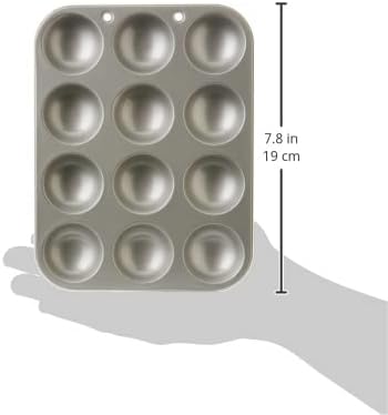 Dexam Non-Stick 12 Cup Mince Pie, Carbon, Grey...