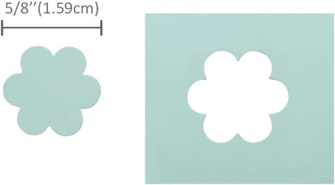 Bira Craft 5/8 inch Flower Shape Lever Action Craft Punch for Paper Crafting Scrapbooking...