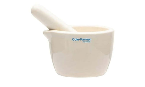 Cole-Parmer AO-63100-61 Mortar and Pestle Set, Porcelain, 50 mL...