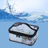 Louise Maelys Portable Clear Makeup Bag Zipper Waterproof Transparent Travel Storage Pouch Cosmetic Toiletry Bag With Handle...