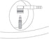 Fouriers CNC Floor Pump Disc Wheel Adapter 90 Degree Convert to Presta Valve pe005...