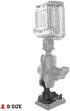 RAM Mounts Ball Adapter for GoPro Mounting Bases RAP-B-202U-GOP2 with B Size 1" Ball...