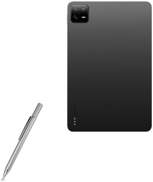 BoxWave Stylus Pen Compatible with Xiaomi Pad 6 Pro - FineTouch Capacitive Stylus, Super Precise Stylus Pen - Metallic Silver...