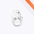 4-Pcs Cute Phone Ring Holder Stand, Bear Panda Mobile Phone Stand Holder 360 Rotation Finger Ring Grip Mount for Smartphones and Tablets (Bear Gri...