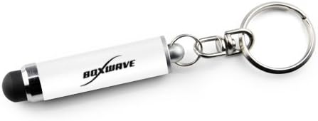BoxWave Stylus Pen Compatible with iPad (1st Gen 2010) - Bullet Capacitive Stylus, Mini Stylus Pen with Keyring Loop for iPad (1st Gen 2010), Appl...