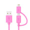Apple MFi Certified 2 in 1 iPhone Charger Lightning Cable and Micro USB to USB Charger Cord, Compatible iPhone X, 8, 8 Plus,7 Plus, Android Data C...