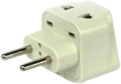 CKITZE BA-9C Universal 2 in 1 Plug Adapter Type C for Europe, Russia, Turkey and More - CE Certified...